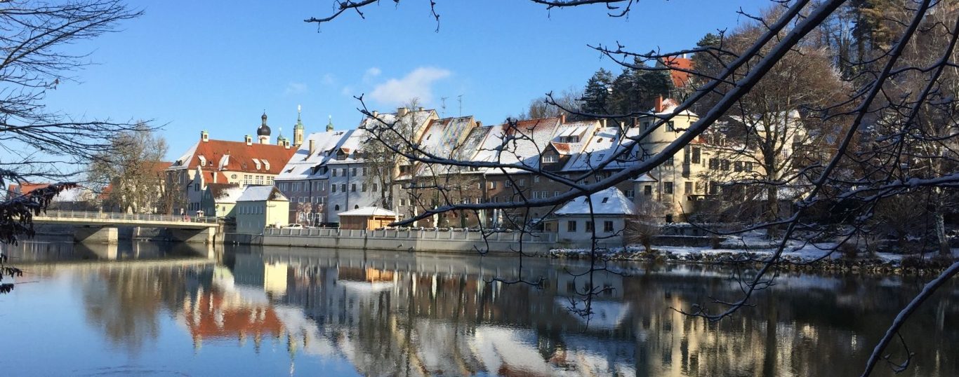 Foto: R. Dunzweiler Landsberg am Lech Blick vom Englischen Garten